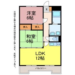 サンフジの物件間取画像